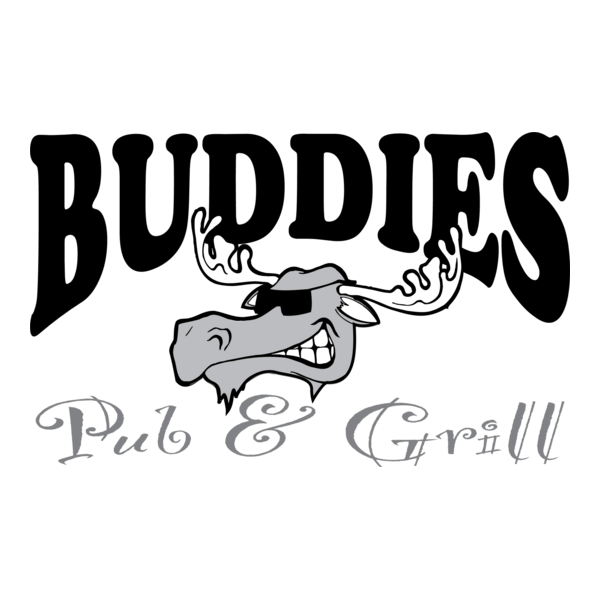 Buddies Pub and Grill Logo PNG Vector