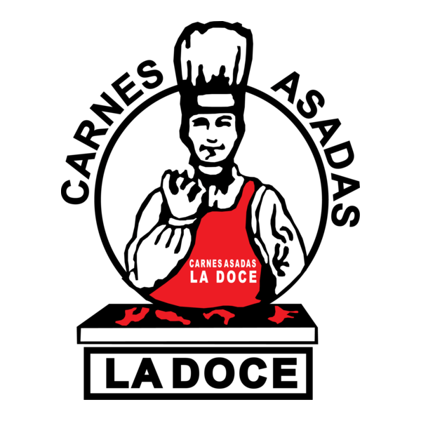 CARNES ASADAS LA DOCE Logo PNG Vector