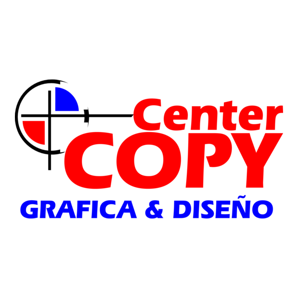 Center Copy Logo PNG Vector