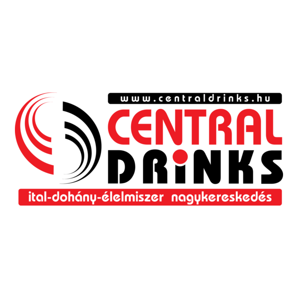 Central Drinks Logo PNG Vector