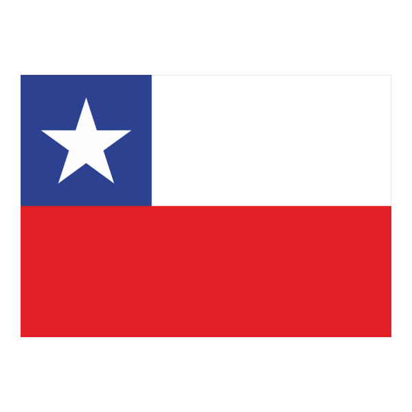 Chile Flag Logo PNG Vector