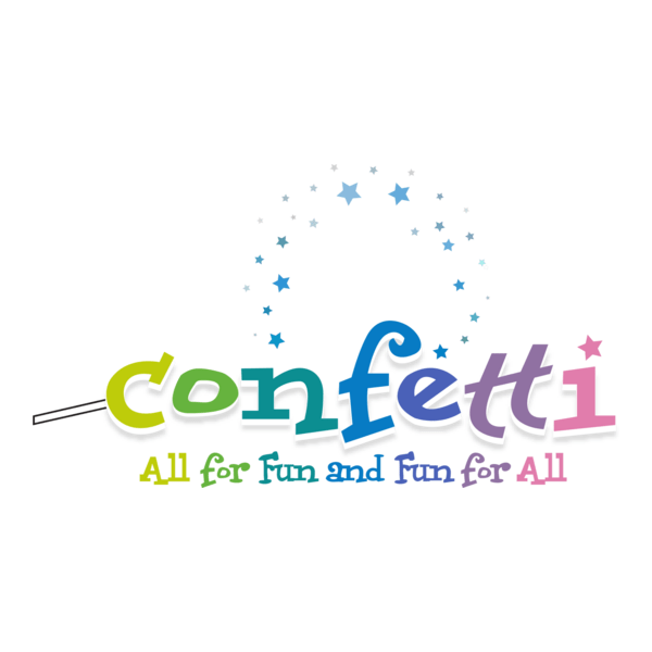 Confetti Logo PNG Vector