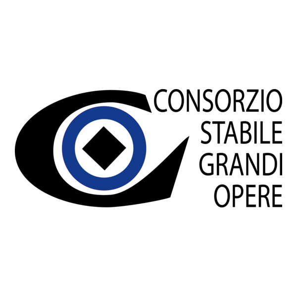 CONSORZIO STABILE GRANDI OPERE Logo PNG Vector