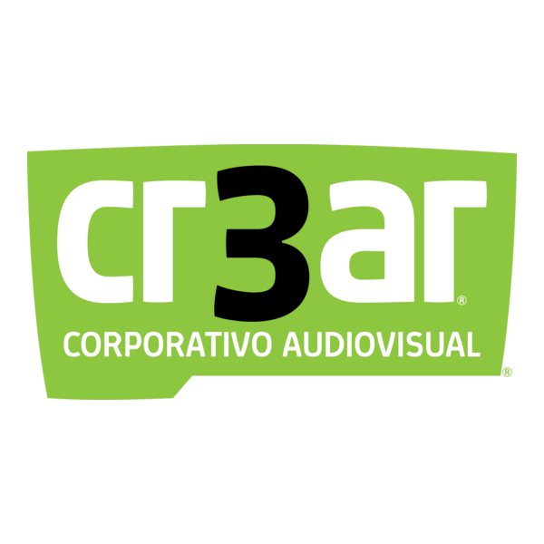 CR3AR Corporativo Audiovisual Logo PNG Vector