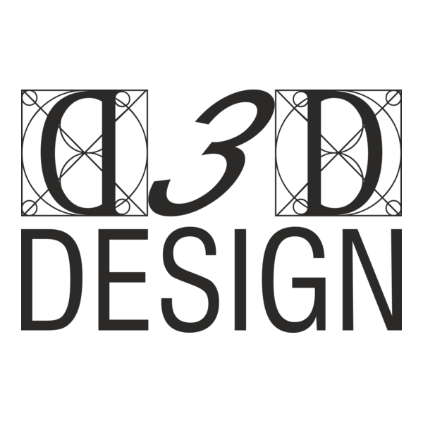 D3D Design Logo PNG Vector