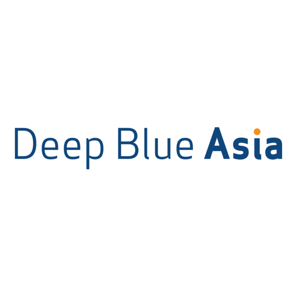 Deep Blue Asia Logo PNG Vector