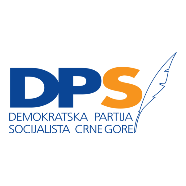 Demokratska partija socijalista Crne Gore Logo PNG Vector