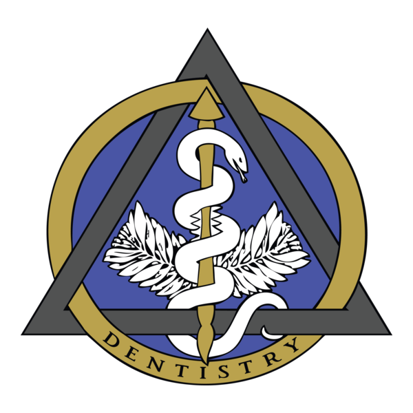 Dental Caduceus Logo PNG Vector