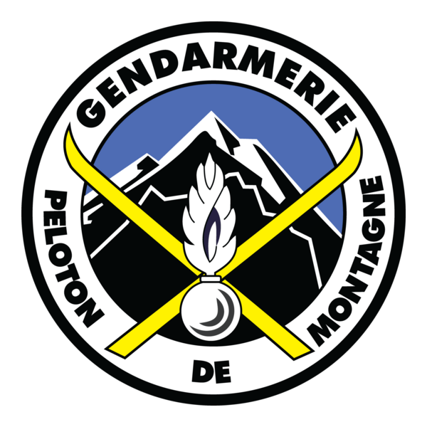 Ecusson PGHM Gendarmerie France Logo PNG Vector