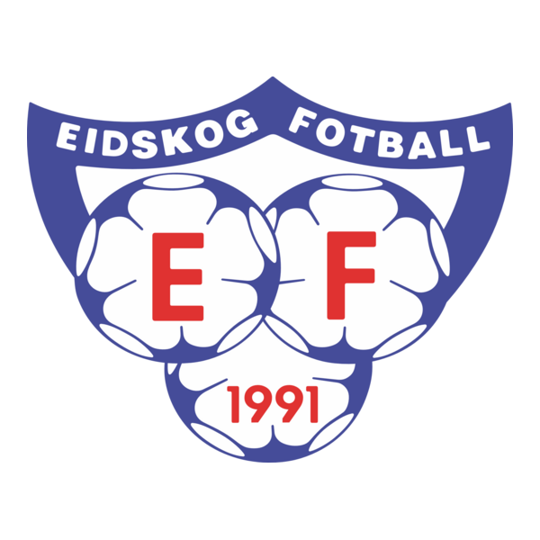 Eidskog Fotball Logo PNG Vector