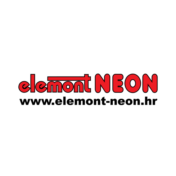 Elemont Neon Logo PNG Vector