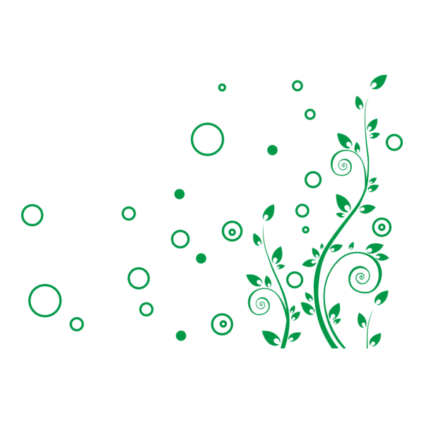 Floral Logo PNG Vector