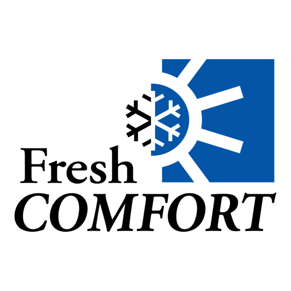 Fresh Comfort Logo PNG Vector
