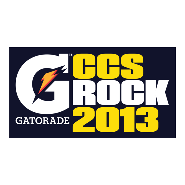 Gatorade CCS Rock 2013 Logo PNG Vector