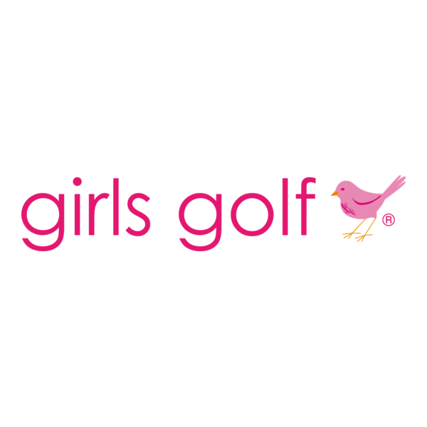 Girls Golf Logo PNG Vector