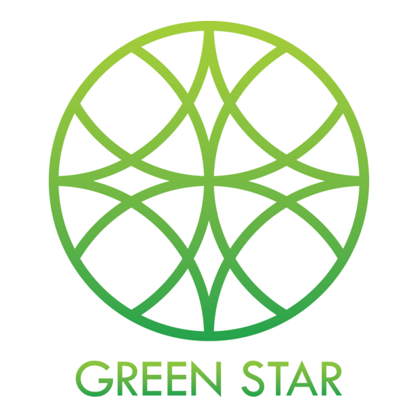 Green Star Logo PNG Vector