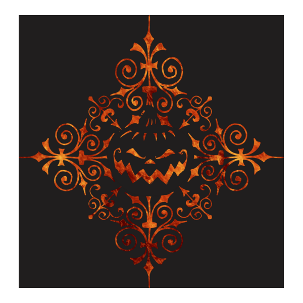 Halloween Pumpkin Logo PNG Vector