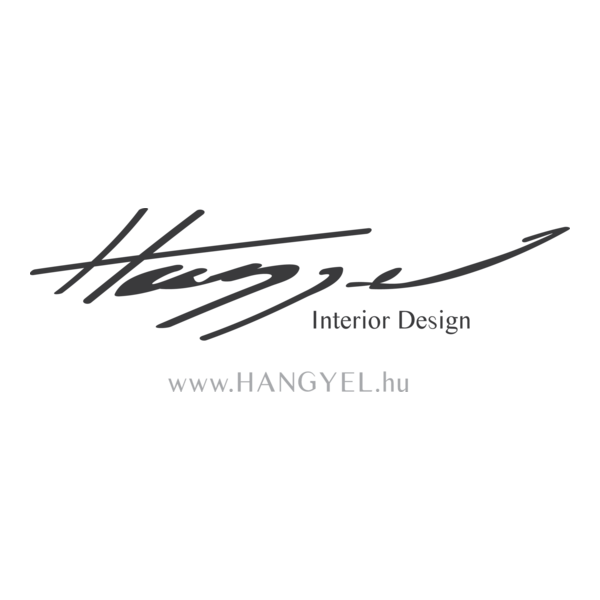 Hangyel Interior & Architecture Design Logo PNG Vector