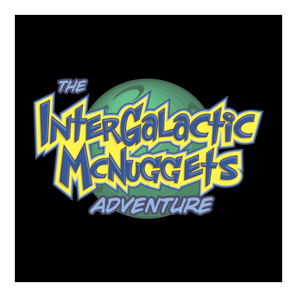 Intergalactic McNuggets Adventure Logo PNG Vector