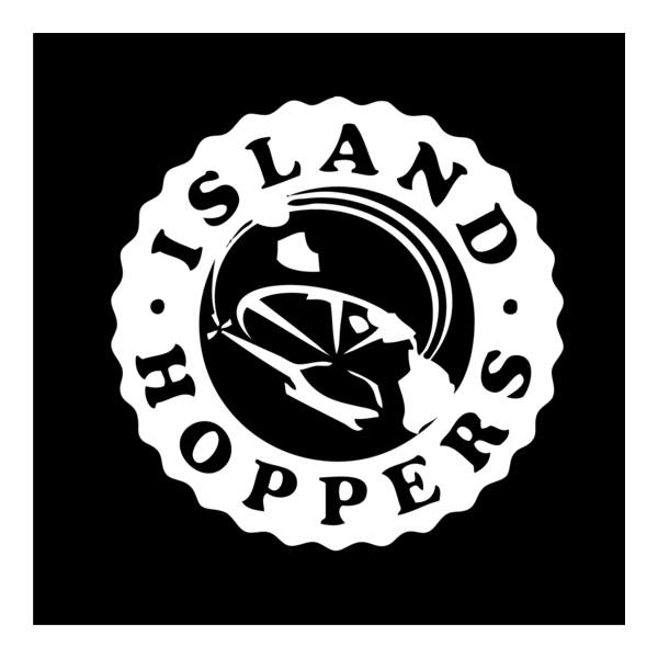 Island hoppers Logo PNG Vector
