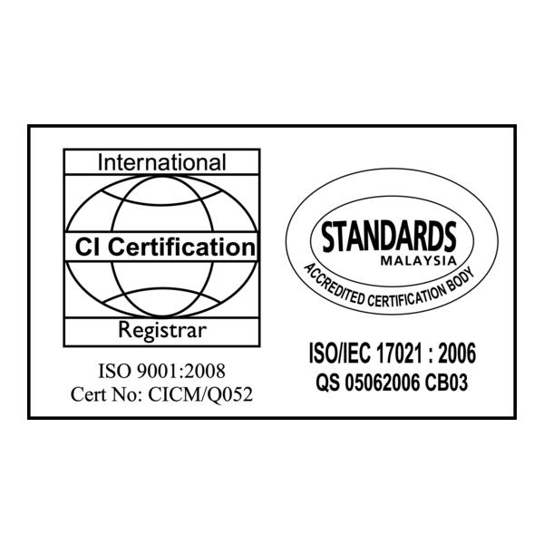 ISO CI International Certification Logo PNG Vector
