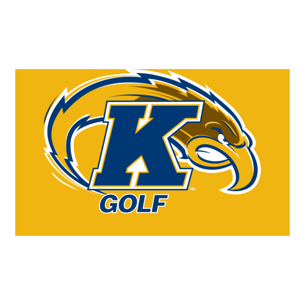 Kent State University Golf Logo PNG Vector