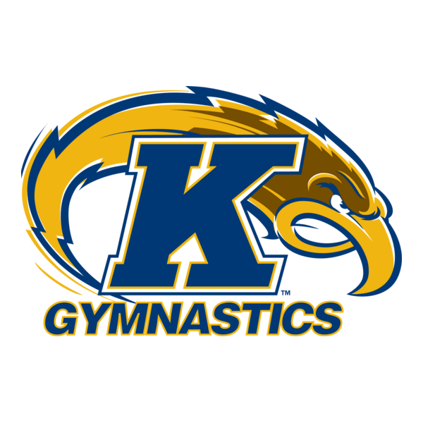 Kent State University Gymnastics Logo PNG Vector