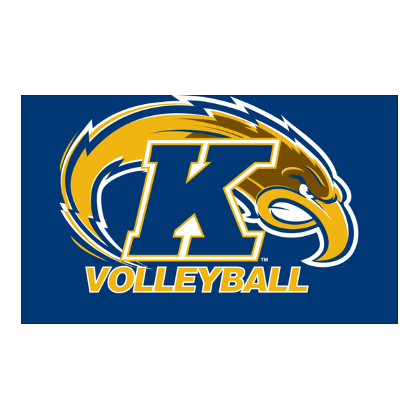 Kent State University Volleyball Logo PNG Vector