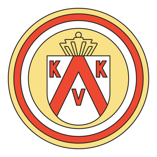 KV Kortrijk 80's Logo PNG Vector