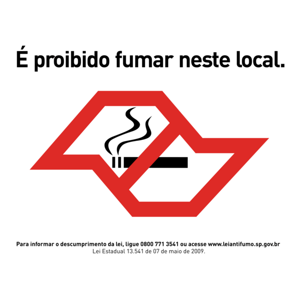 Lei anti-fumo SP Logo PNG Vector