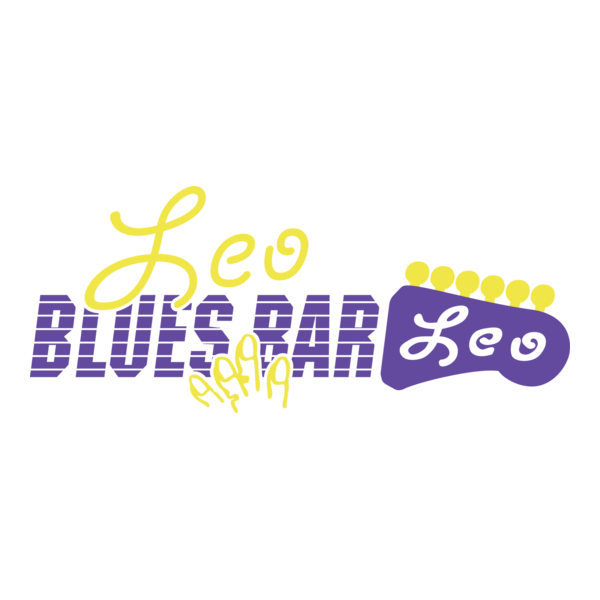 Leo Blues Bar Logo PNG Vector