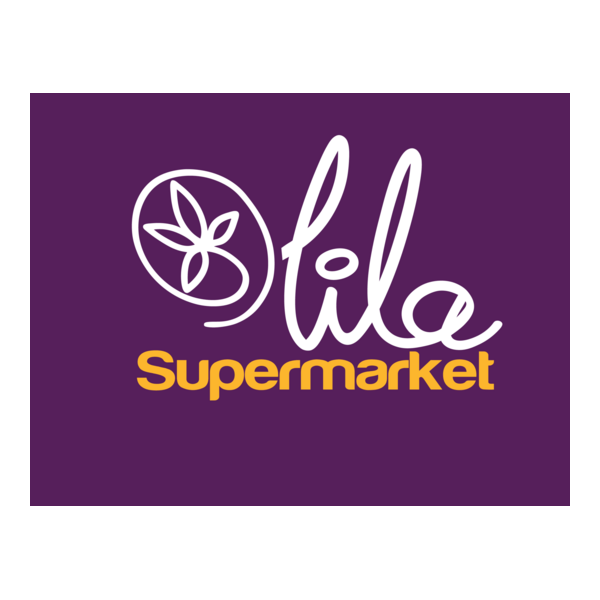 Lila Supermarket Logo PNG Vector