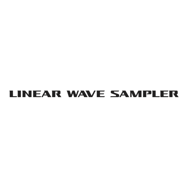 Linear Wave Sampler Logo PNG Vector