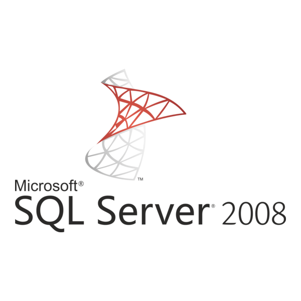 Microsoft SQL Server 2008 Logo PNG Vector