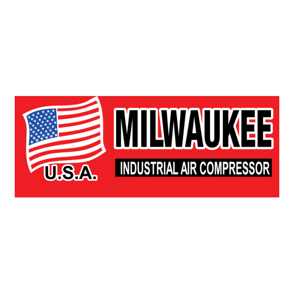Milwaukee Industrial Air Compressor Logo PNG Vector