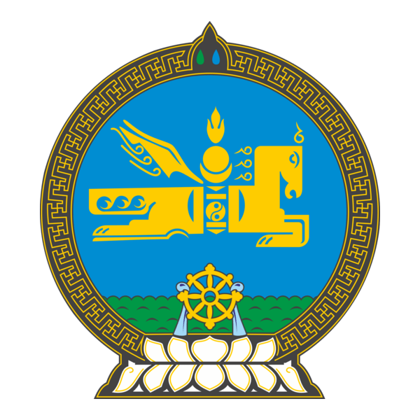 Mongolia coat of arms Logo PNG Vector