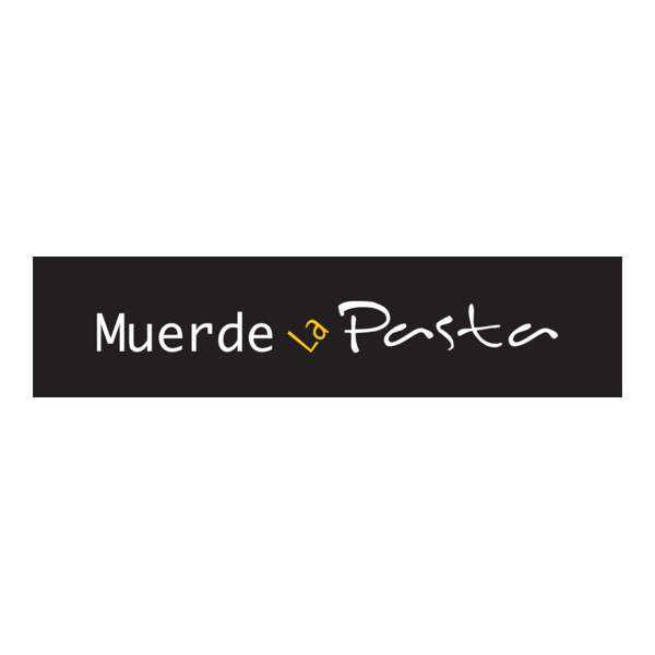 Muerde La Pasta Logo PNG Vector