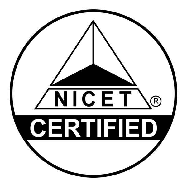 NICET Certified Logo PNG Vector