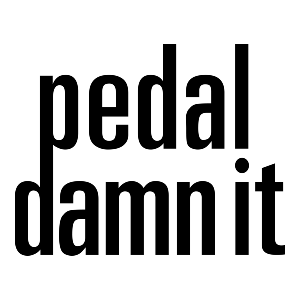 Niner Pedal Damn It Logo PNG Vector