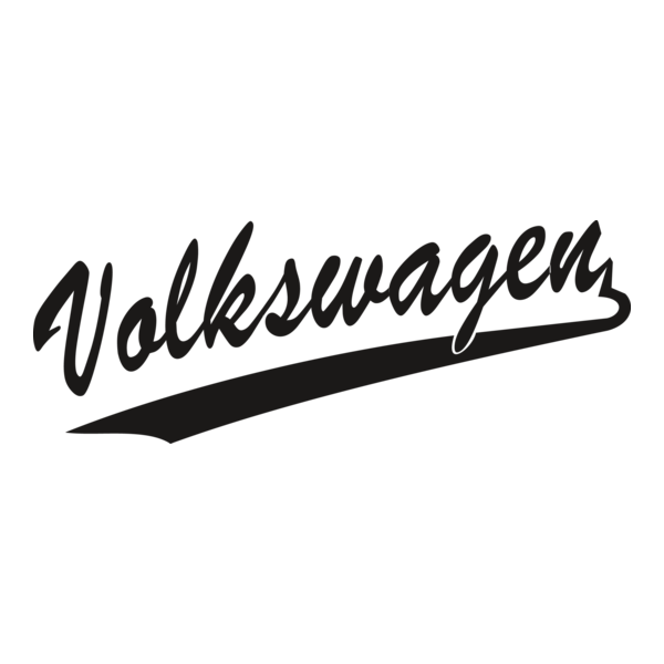 Old VW brand Logo PNG Vector