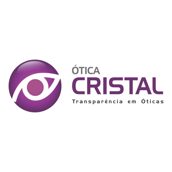 Ótica Cristal Logo PNG Vector