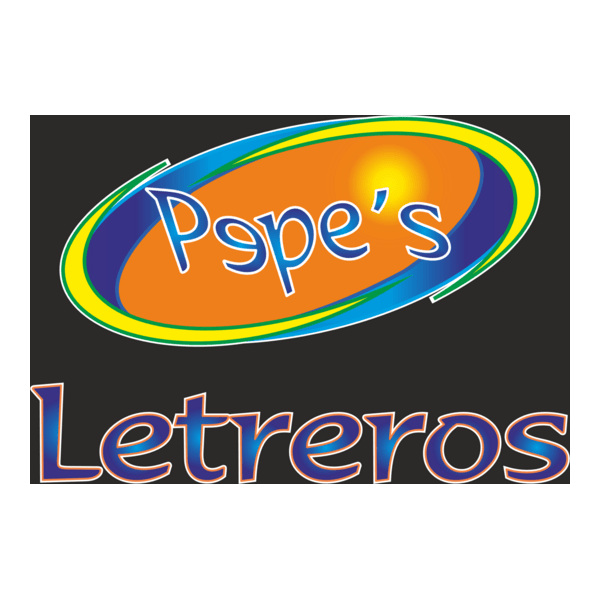 Pepes Letreros Logo PNG Vector