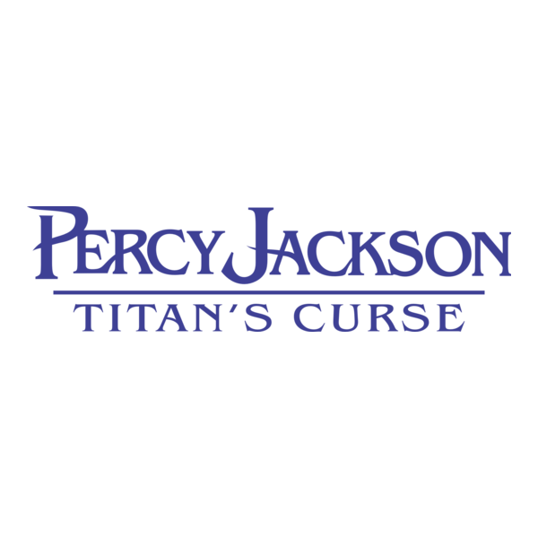Percy Jackson Titan's Curse Logo PNG Vector