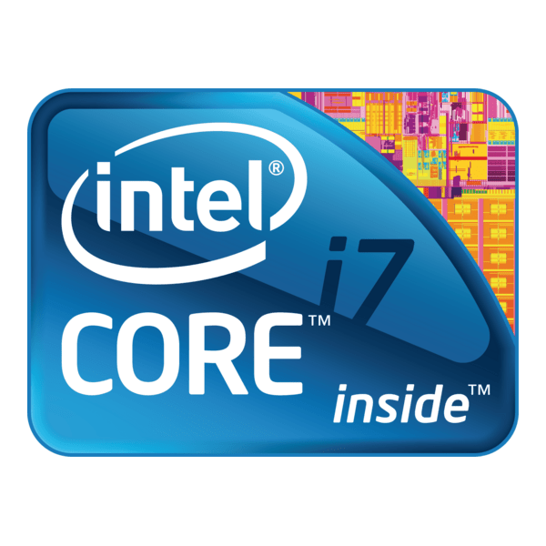 Processeur Intel Core i7 Logo PNG Vector