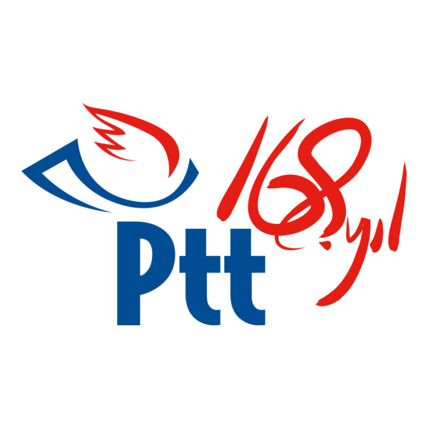 PTT'nin 168.yili Logo PNG Vector