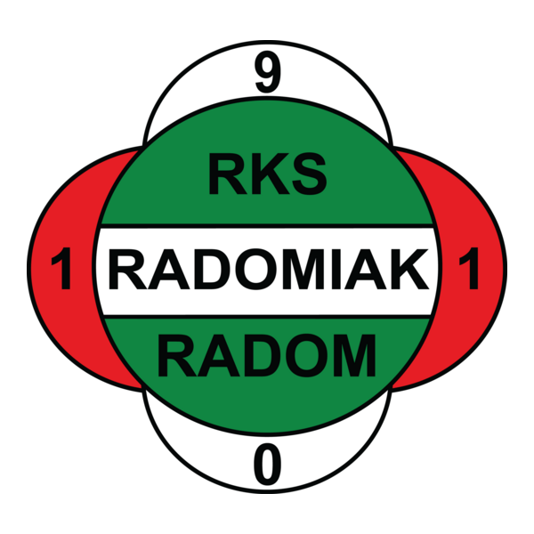 RKS Radomiak 1910 Radom Logo PNG Vector