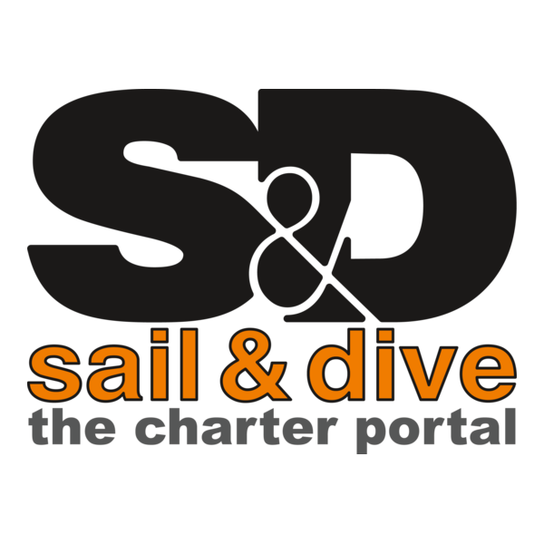 sail & dive Logo PNG Vector