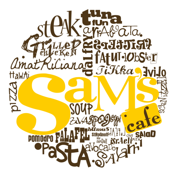 Sam's Cafe Logo PNG Vector