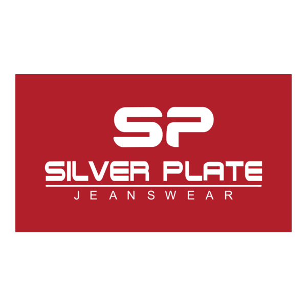 Silver Plate Jeanswear Logo PNG Vector
