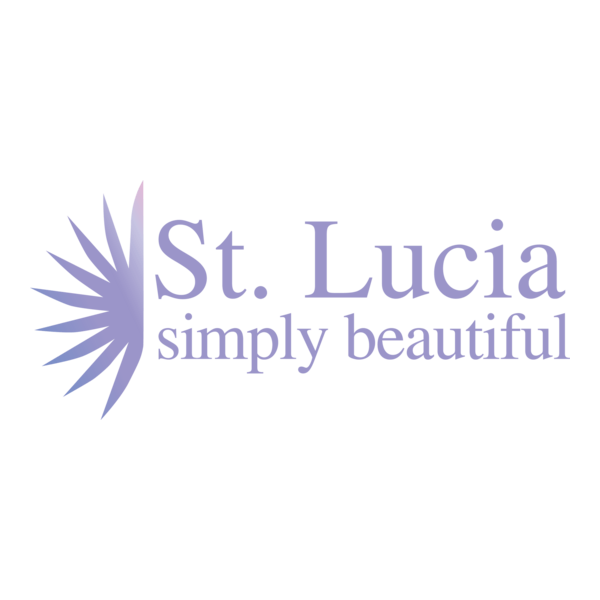 ST. LUCIA. SIMPLY BEAUTIFUL Logo PNG Vector